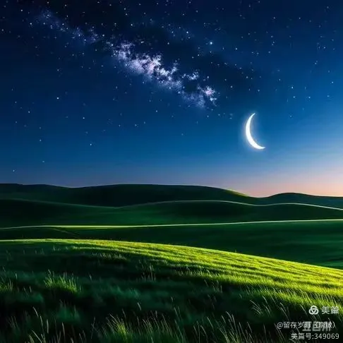 草原夜色美